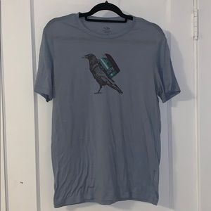 Icebreaker Merino T-Shirt w/ Traveling Raven